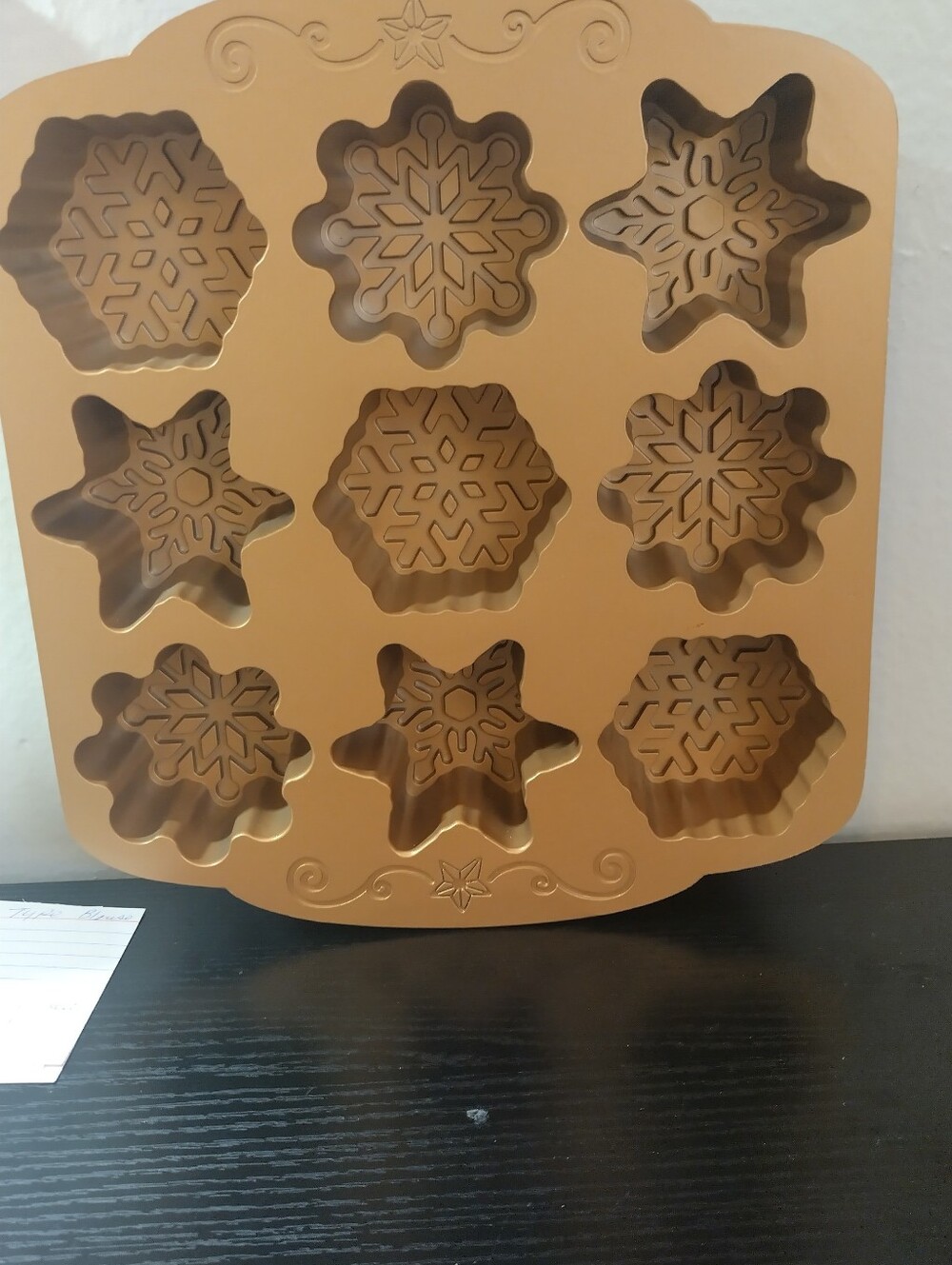 IBILI 9 Cakelet Snowflake Pan